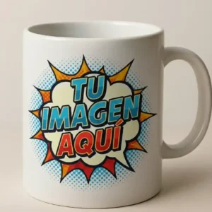 Esta es una imagen de una taza personalizable